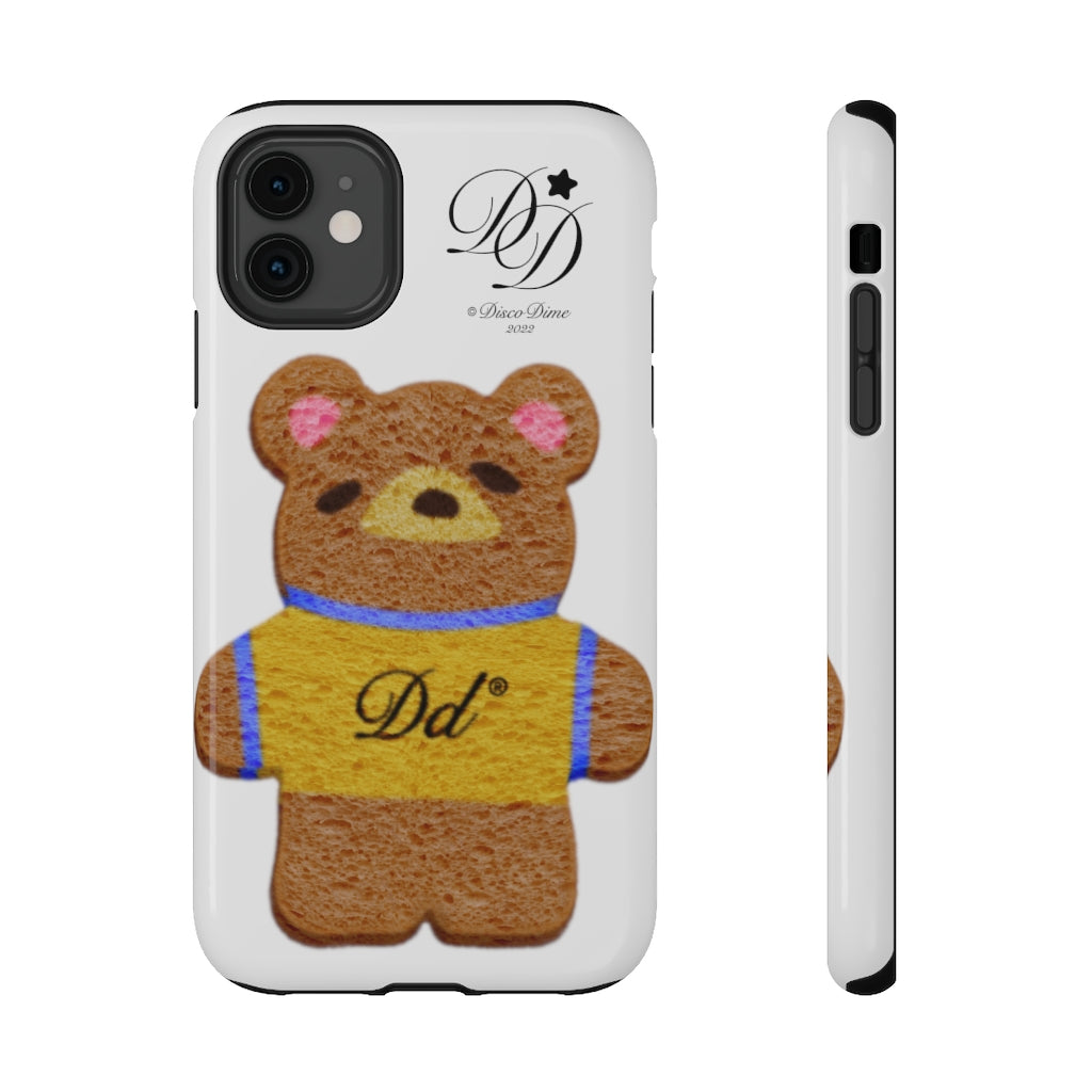 Bread Bear Tough Phone Case – Disco Dime® Bread Bear Tough Phone Case – Disco Dime®