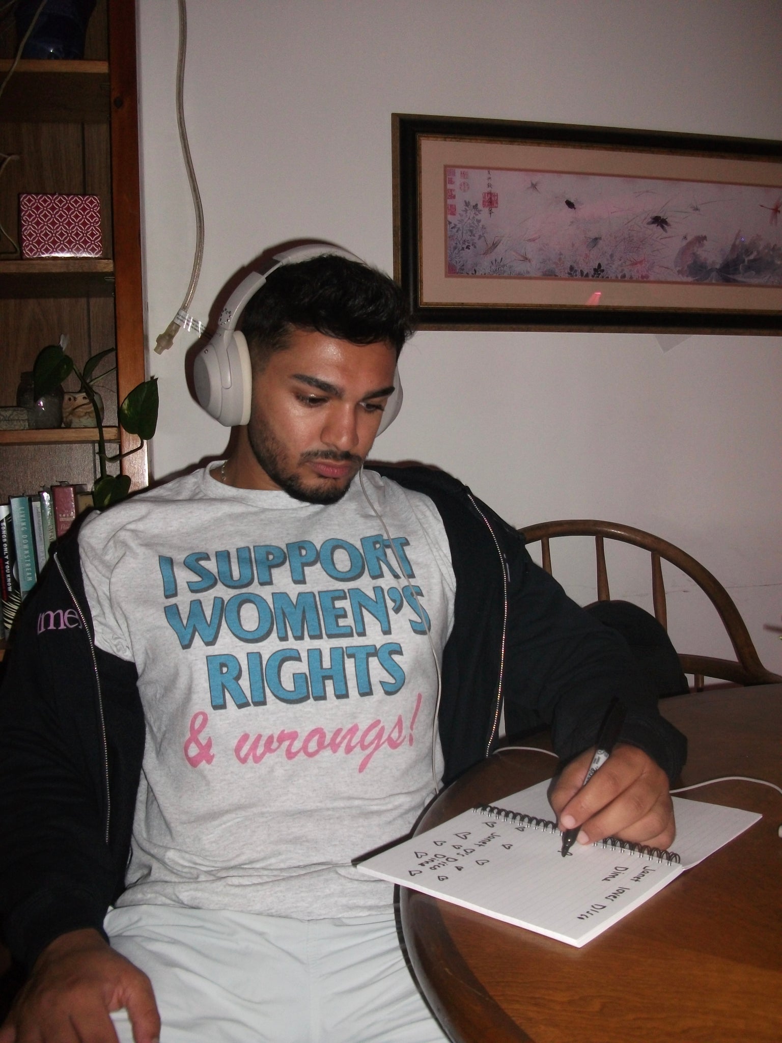 I Support Women's Rights & Wrongs Tee