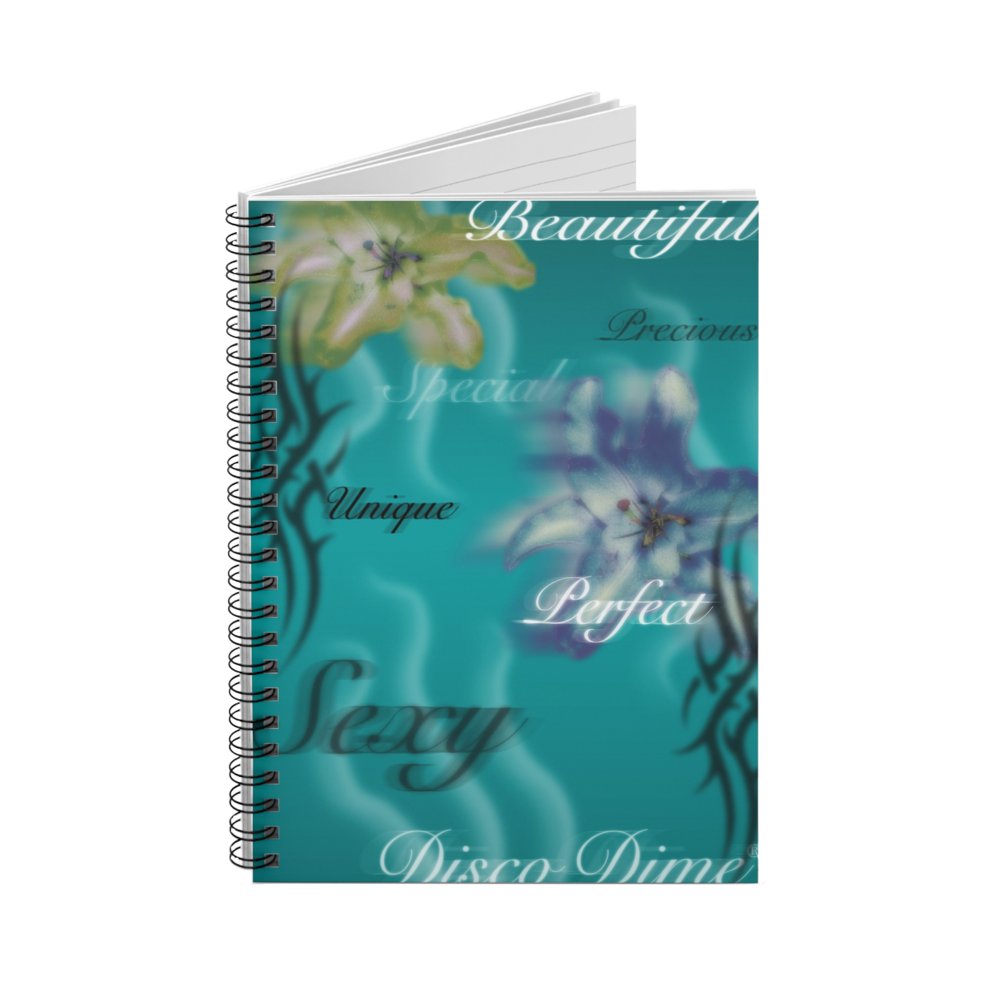 Lilly Spiral Notebook