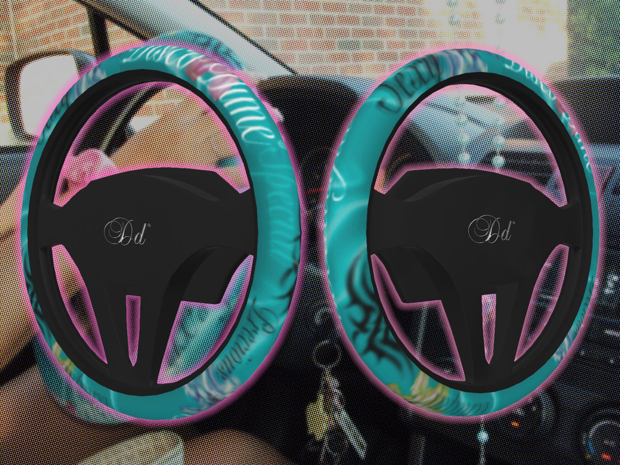 Lilly Steering Wheel Cover
