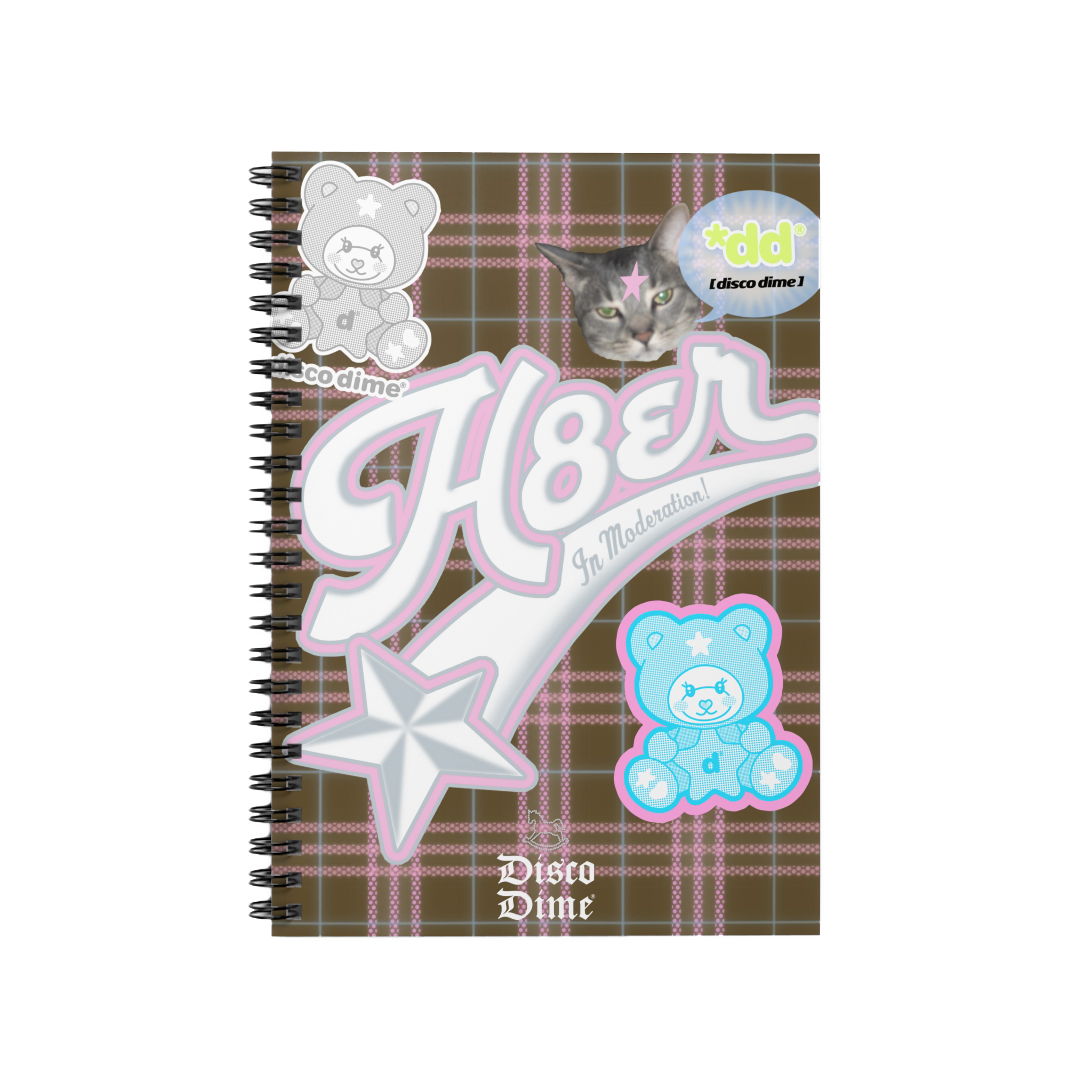 H8er Spiral Notebook