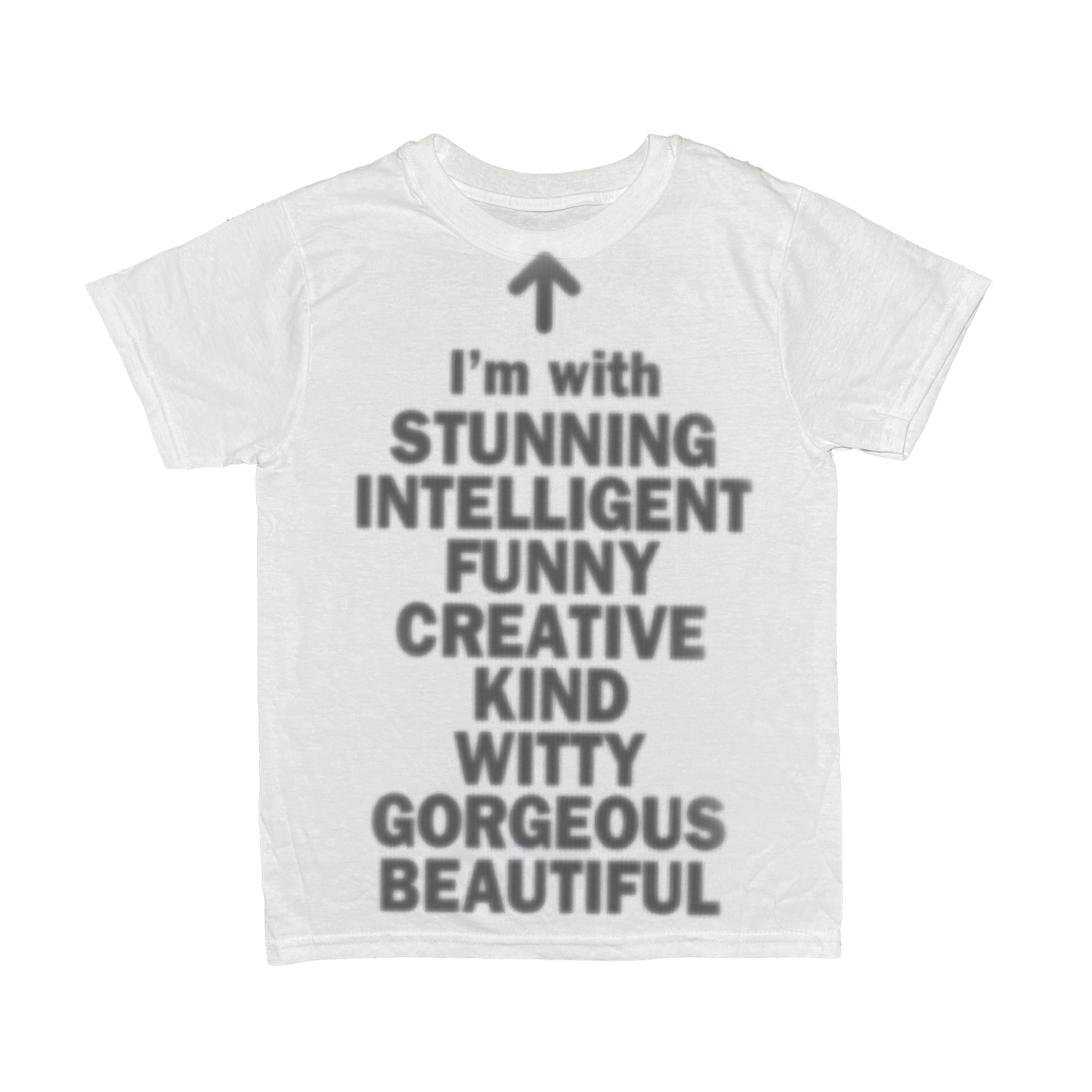 I'm with... baby tee