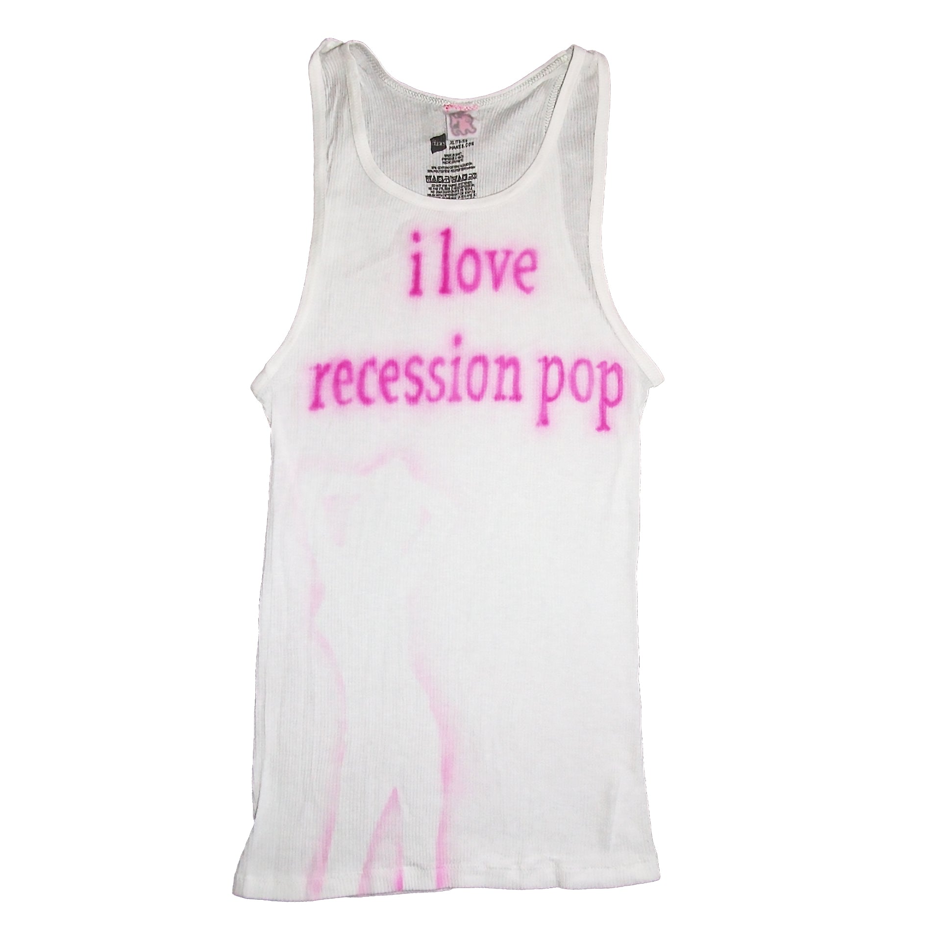 I Love Recession Pop Tank