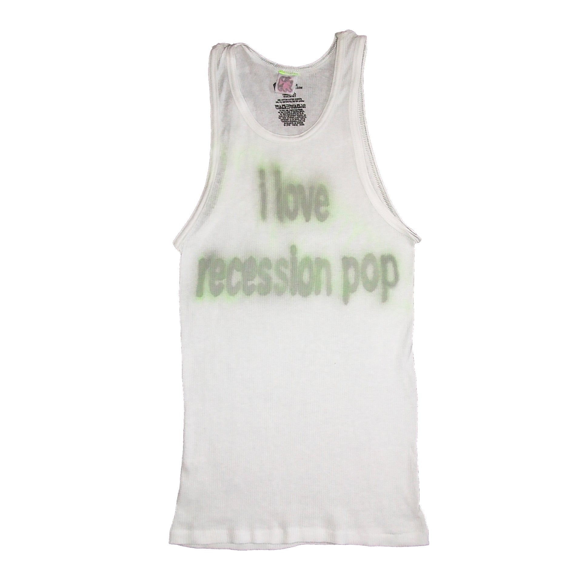 I Love Recession Pop Tank