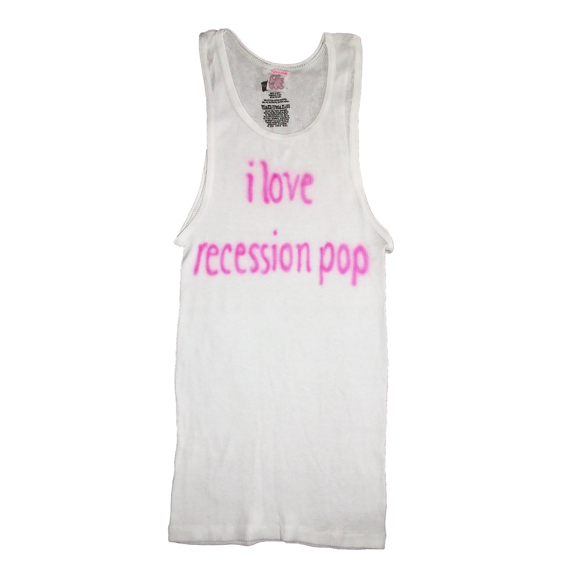 I Love Recession Pop Tank