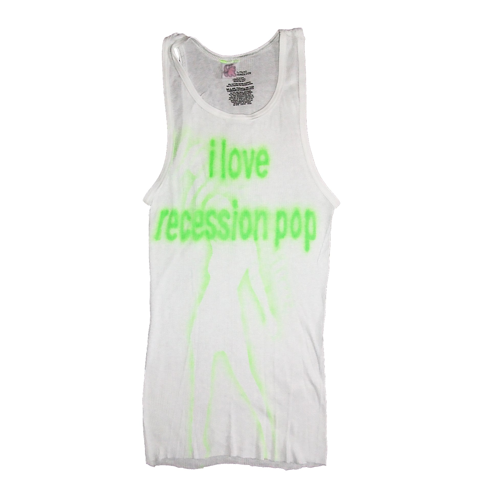 I Love Recession Pop Tank