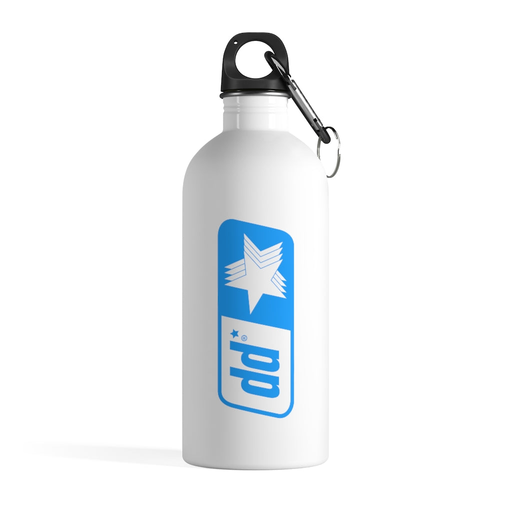 DD® Sport Stainless Steel Water Bottle (Blue/White)
