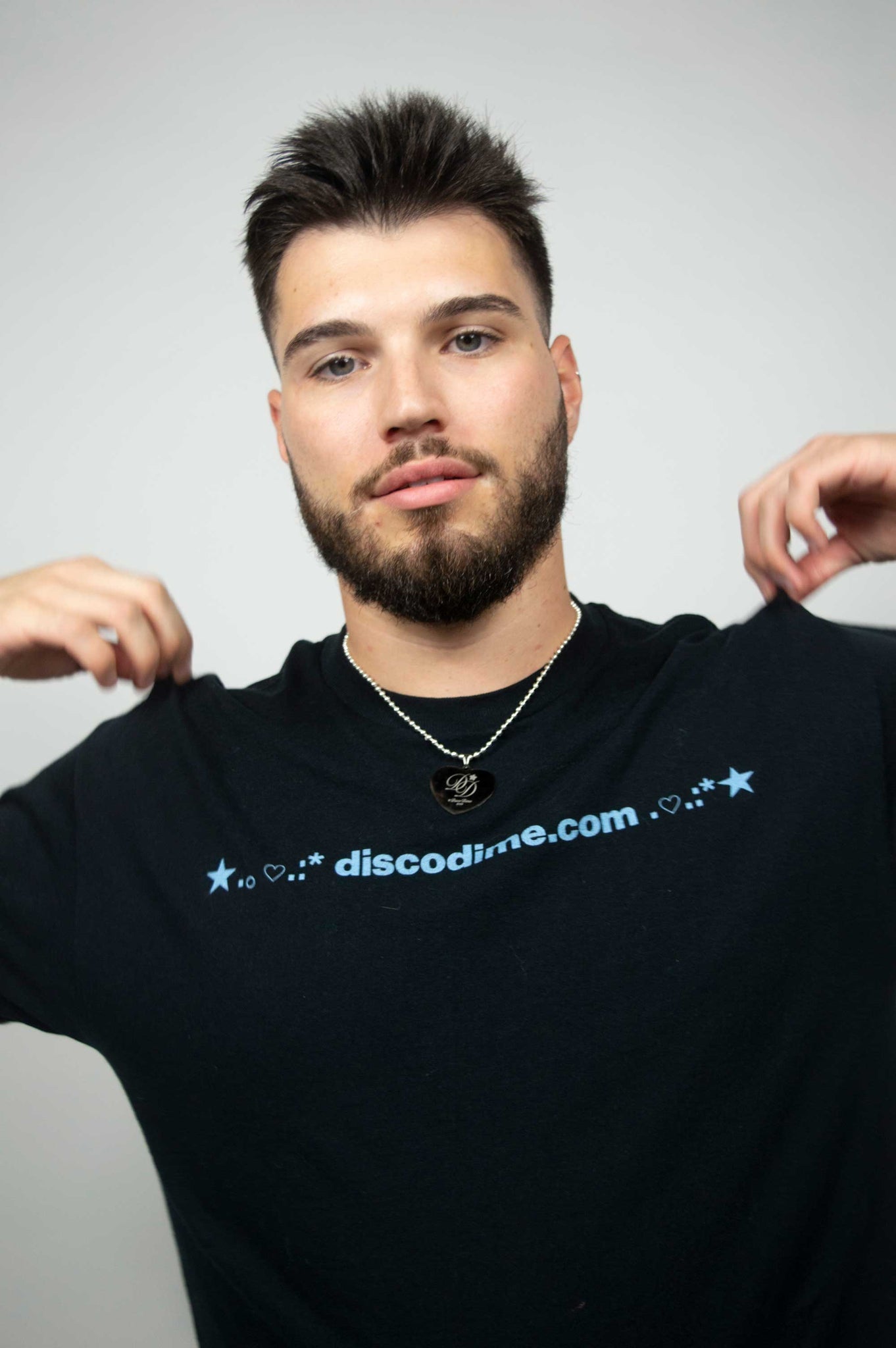 discodime.com Unisex T-Shirt (Blue/Black)