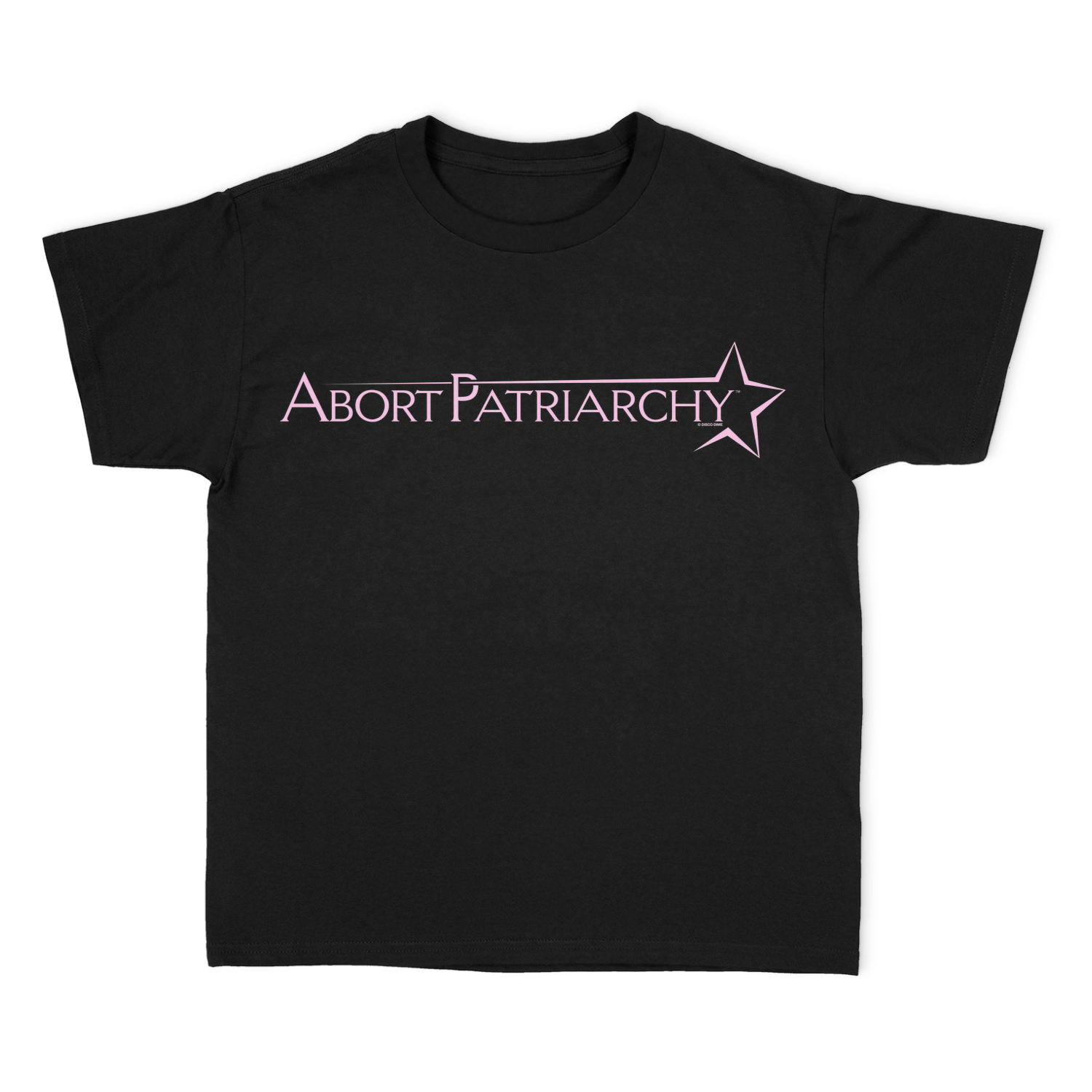 Abort Patriarchy Unisex T-Shirt (Pink/Black)