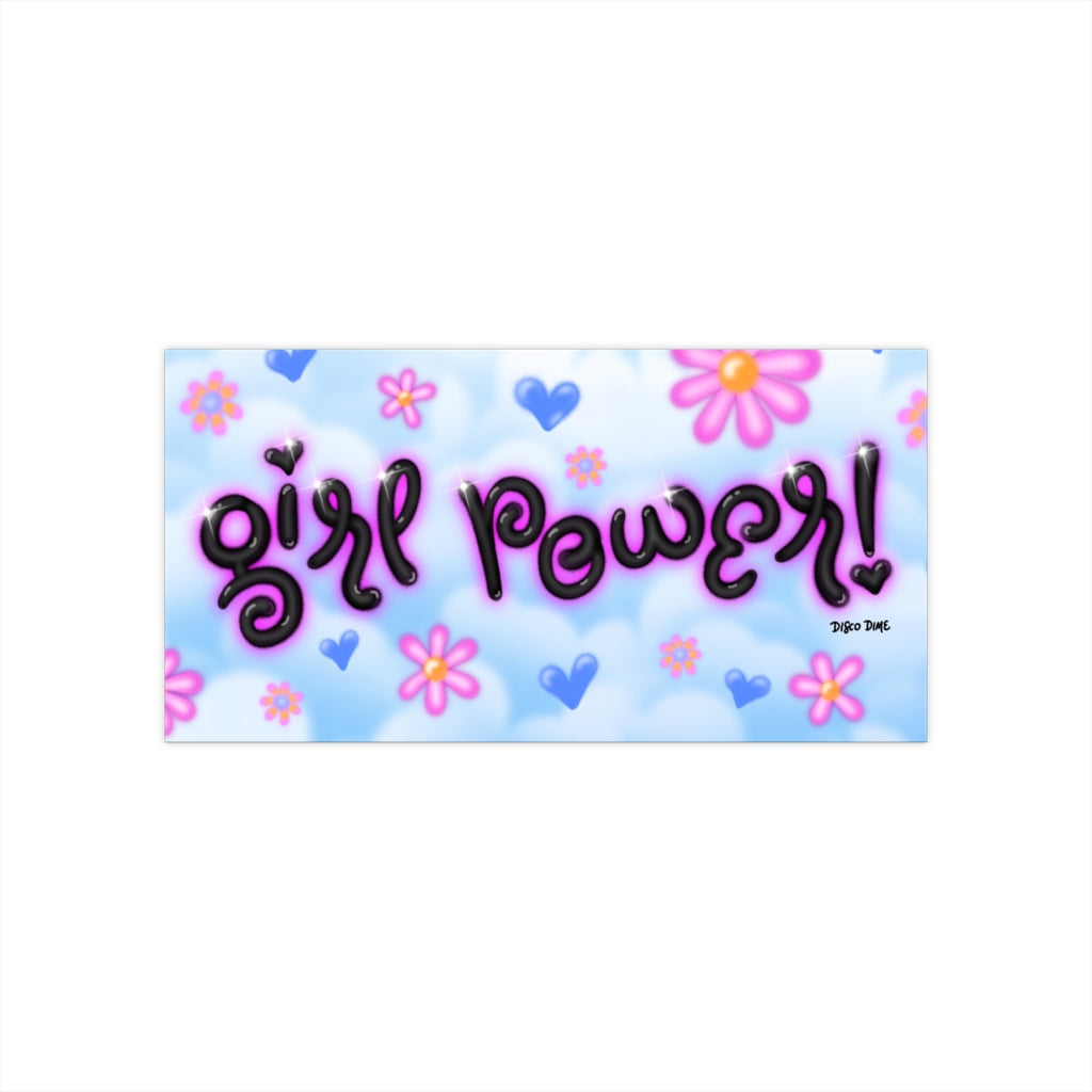 Girl Power Bumper Sticker