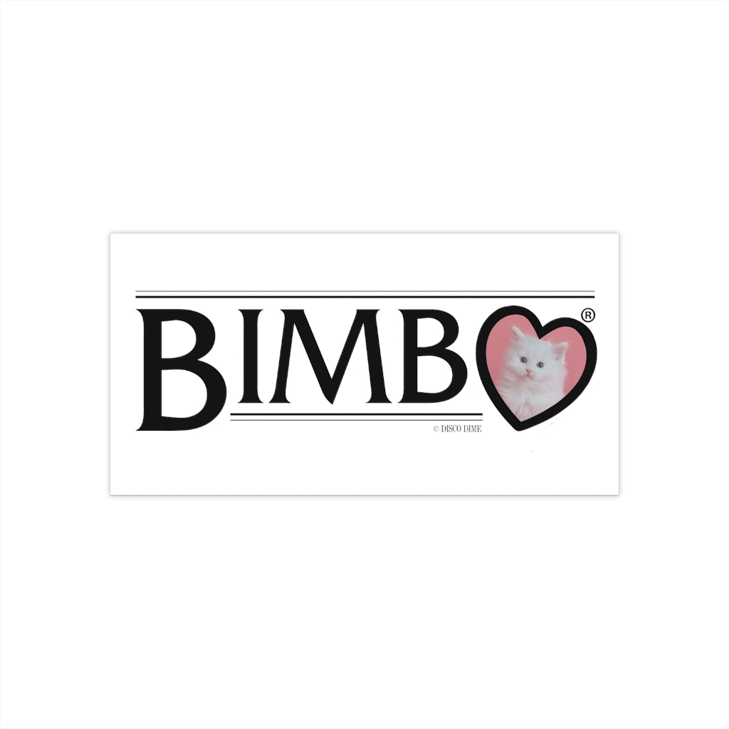 Bimbo Kitten Bumper Sticker